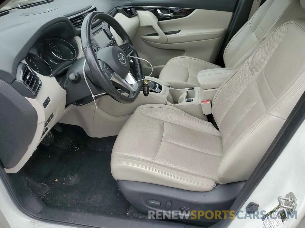 7 Photograph of a damaged car JN1BJ1CR0KW318483 NISSAN ROGUE 2019