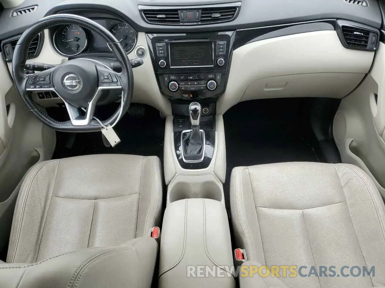 8 Photograph of a damaged car JN1BJ1CR0KW318483 NISSAN ROGUE 2019