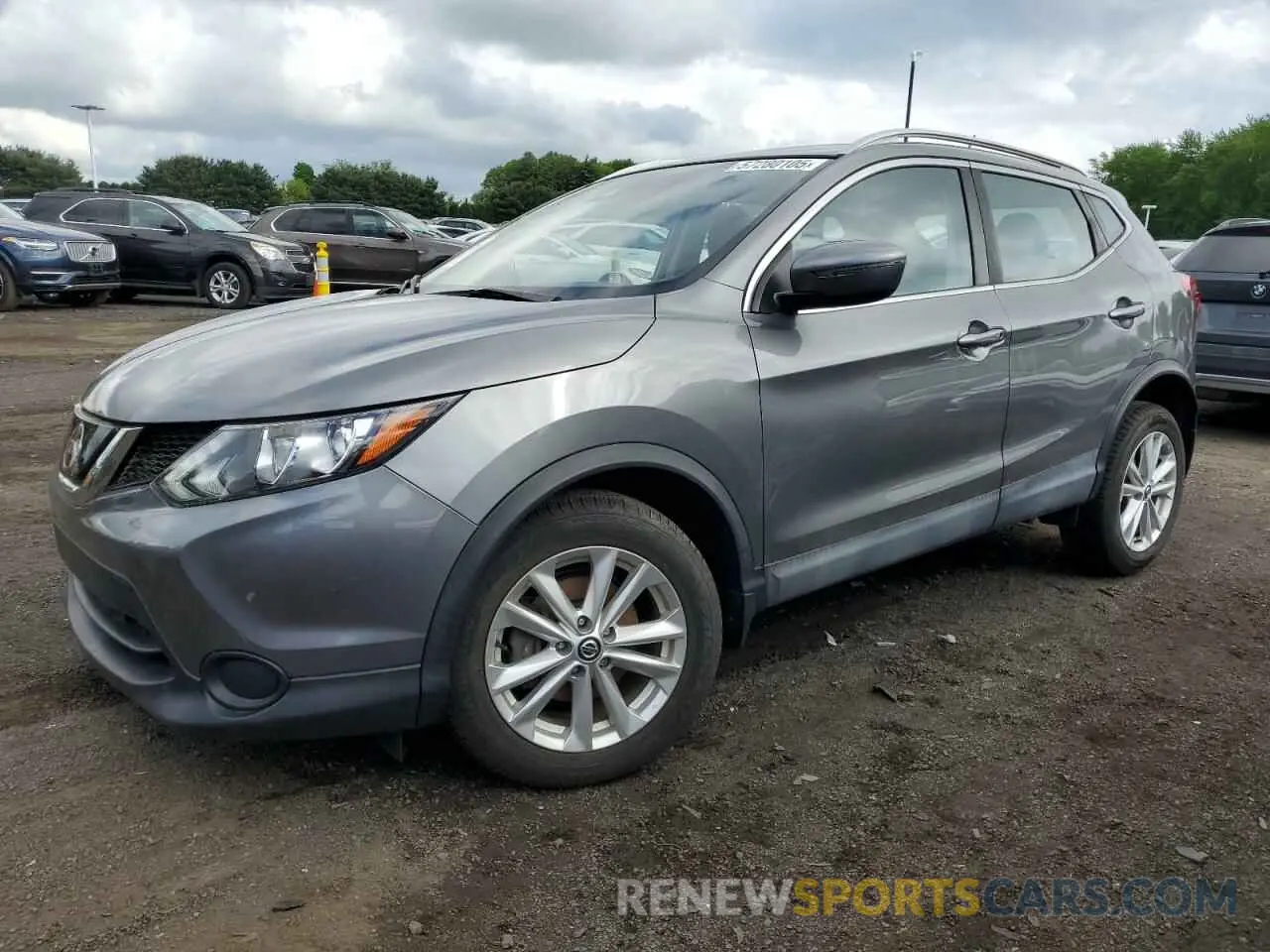 1 Photograph of a damaged car JN1BJ1CR0KW627077 NISSAN ROGUE 2019