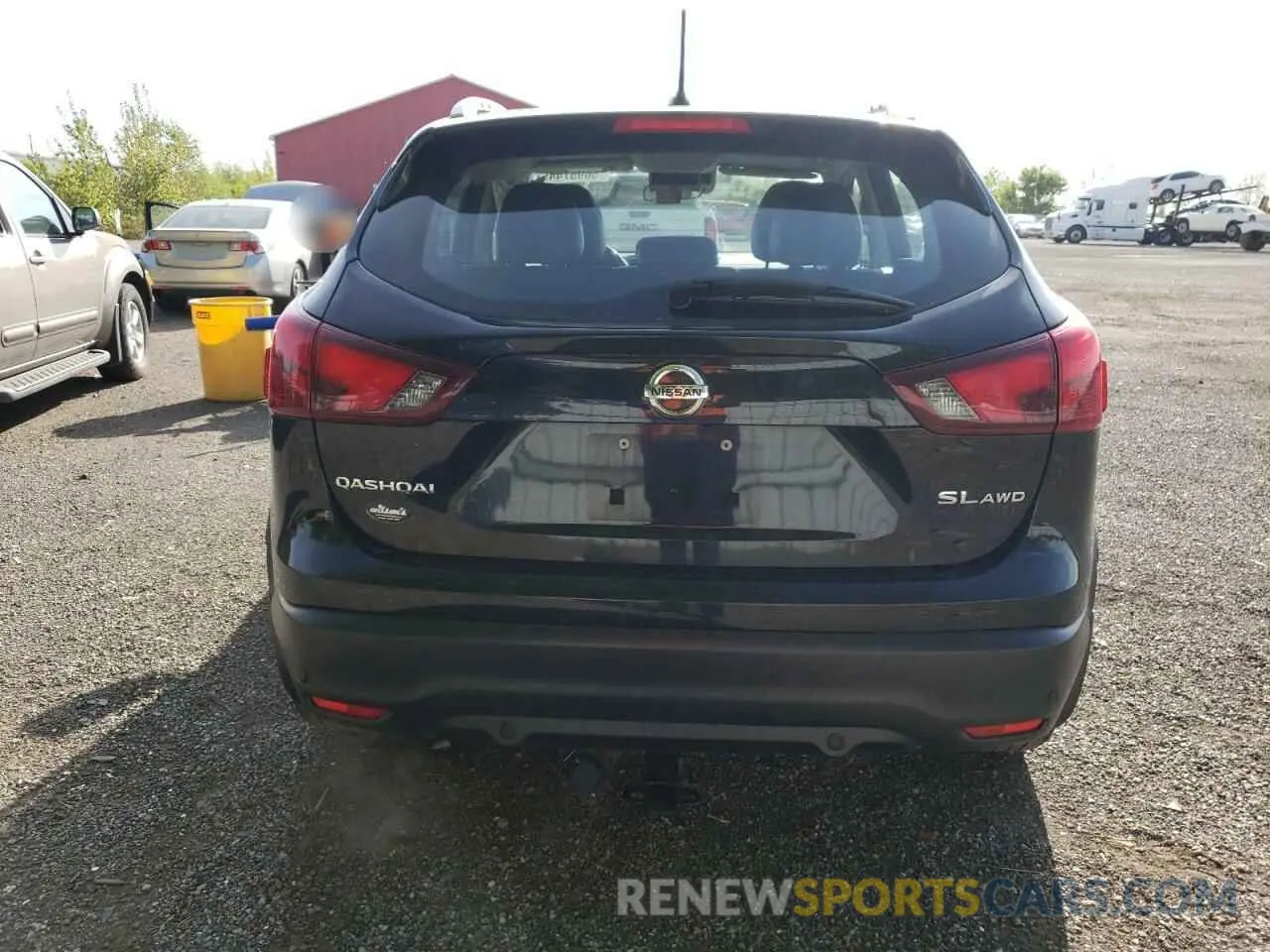 6 Photograph of a damaged car JN1BJ1CR1KW312840 NISSAN ROGUE 2019