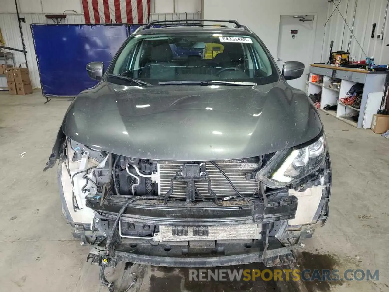 5 Photograph of a damaged car JN1BJ1CR1KW319884 NISSAN ROGUE 2019