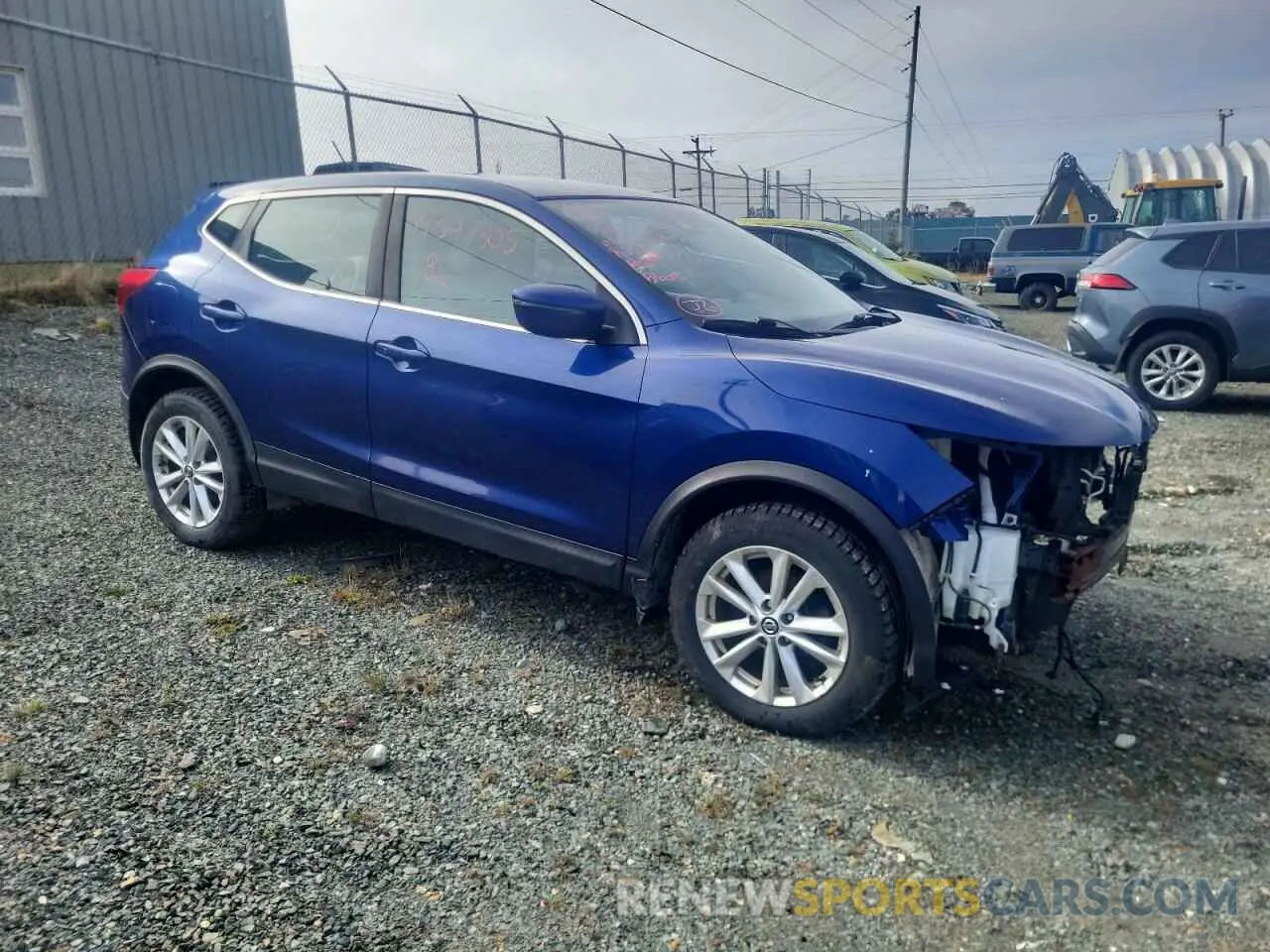 4 Photograph of a damaged car JN1BJ1CR1KW323224 NISSAN ROGUE 2019
