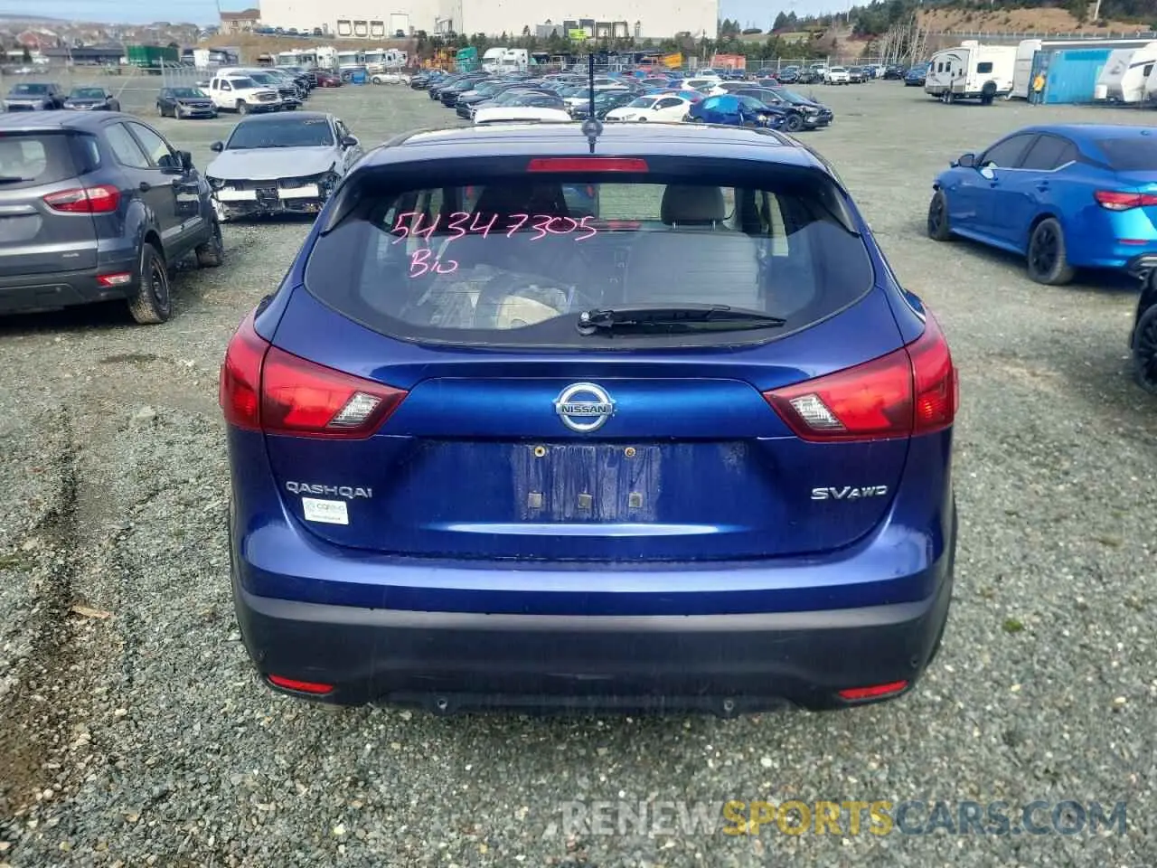 6 Photograph of a damaged car JN1BJ1CR1KW323224 NISSAN ROGUE 2019