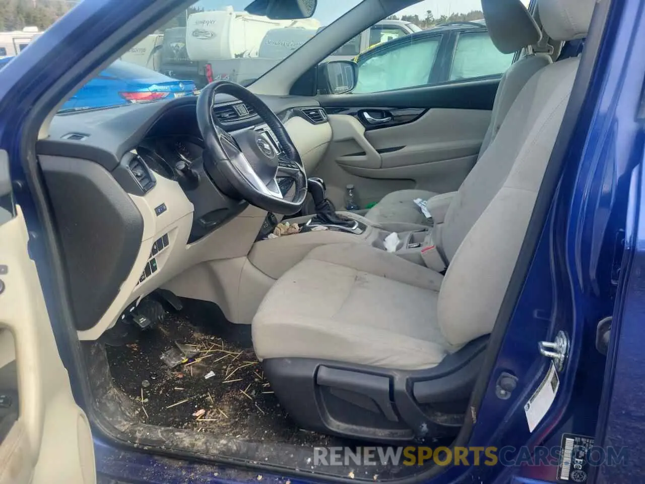 7 Photograph of a damaged car JN1BJ1CR1KW323224 NISSAN ROGUE 2019