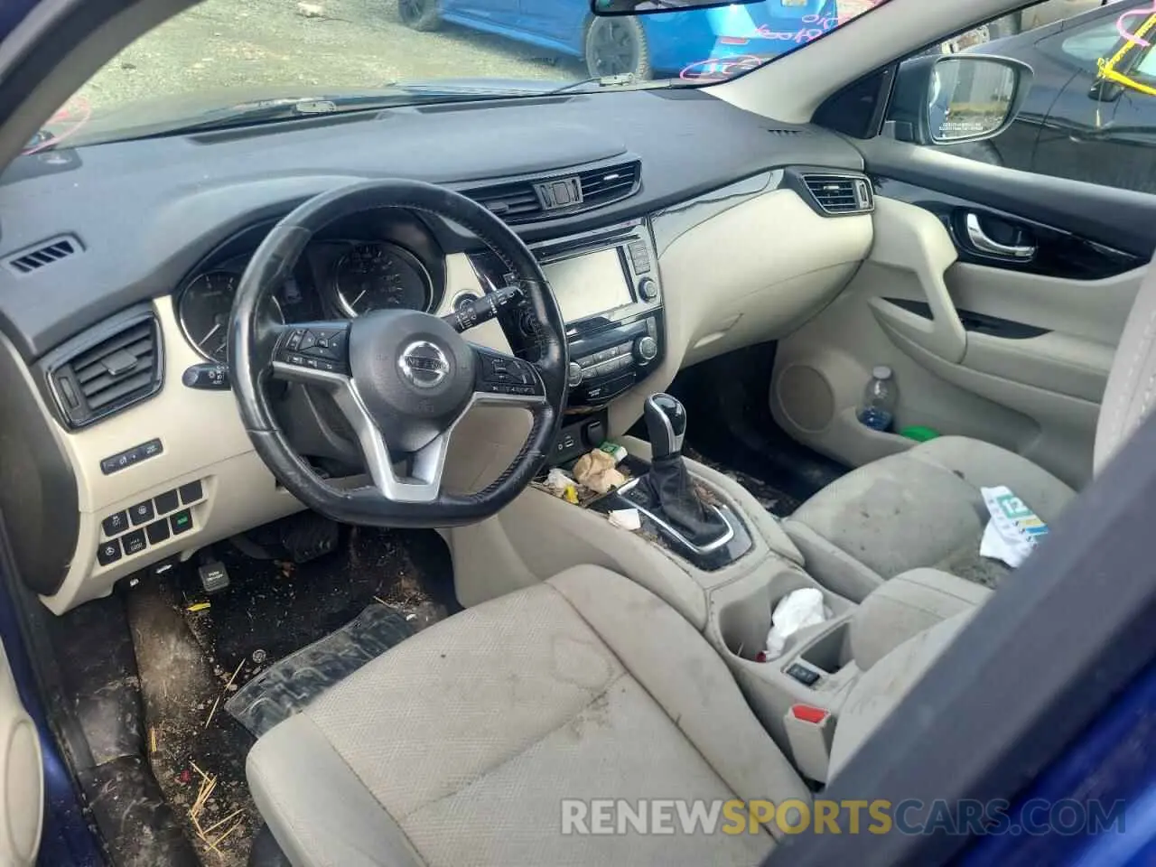 8 Photograph of a damaged car JN1BJ1CR1KW323224 NISSAN ROGUE 2019