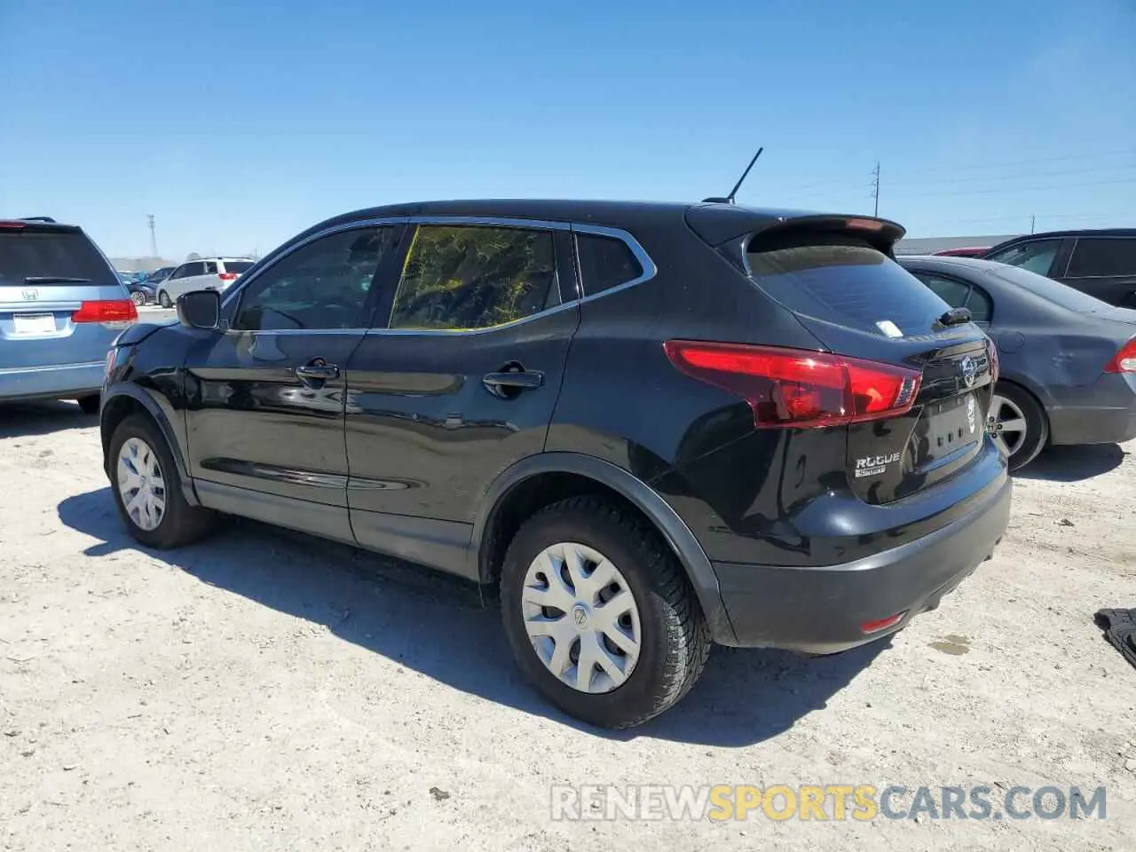 2 Photograph of a damaged car JN1BJ1CR1KW325426 NISSAN ROGUE 2019