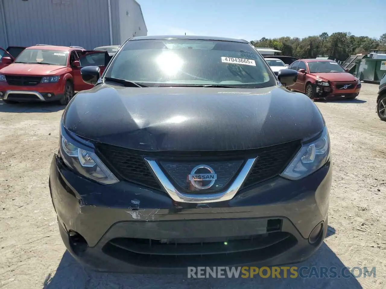 5 Photograph of a damaged car JN1BJ1CR1KW325426 NISSAN ROGUE 2019