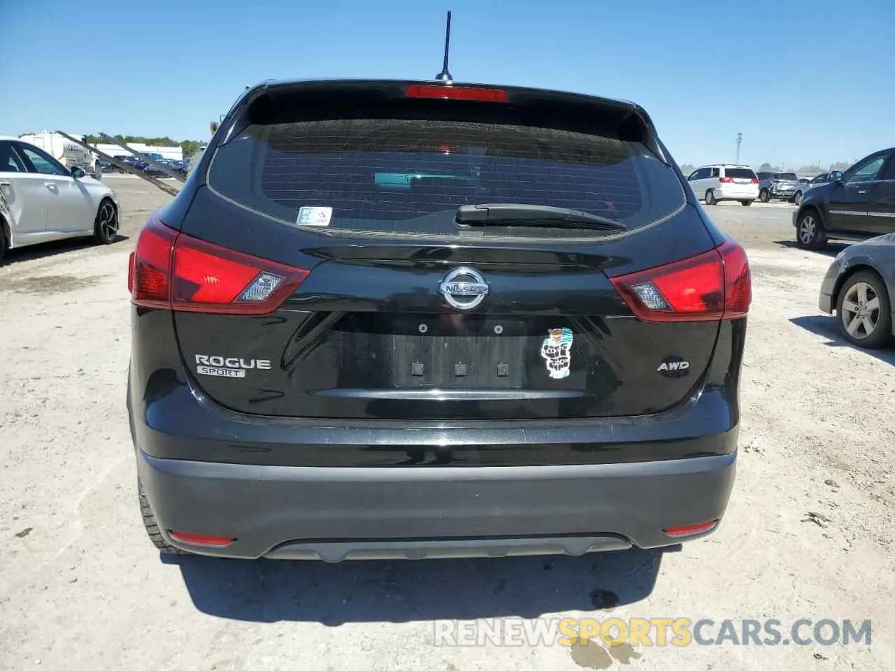 6 Photograph of a damaged car JN1BJ1CR1KW325426 NISSAN ROGUE 2019