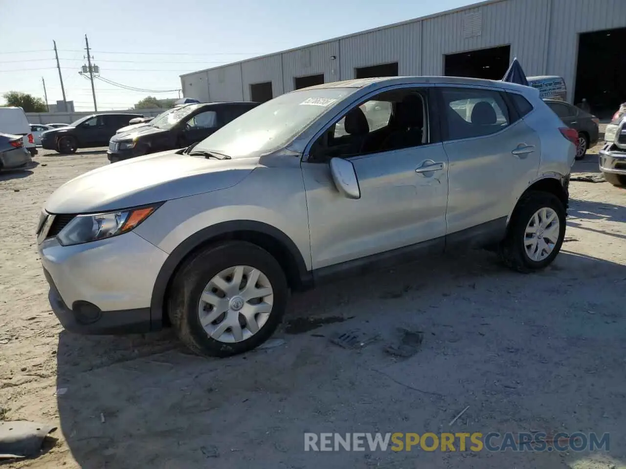1 Photograph of a damaged car JN1BJ1CR1KW334451 NISSAN ROGUE 2019