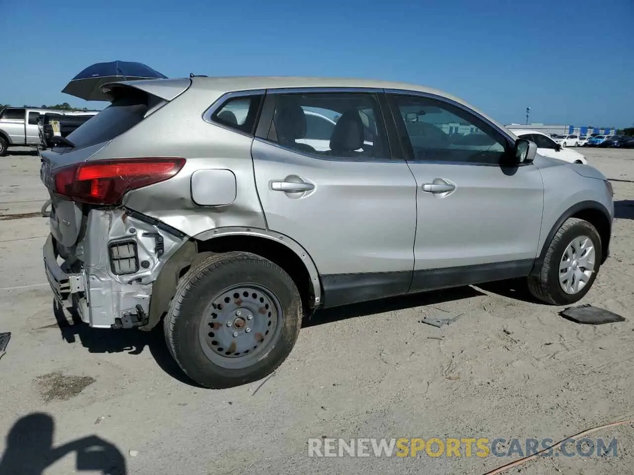 3 Photograph of a damaged car JN1BJ1CR1KW334451 NISSAN ROGUE 2019