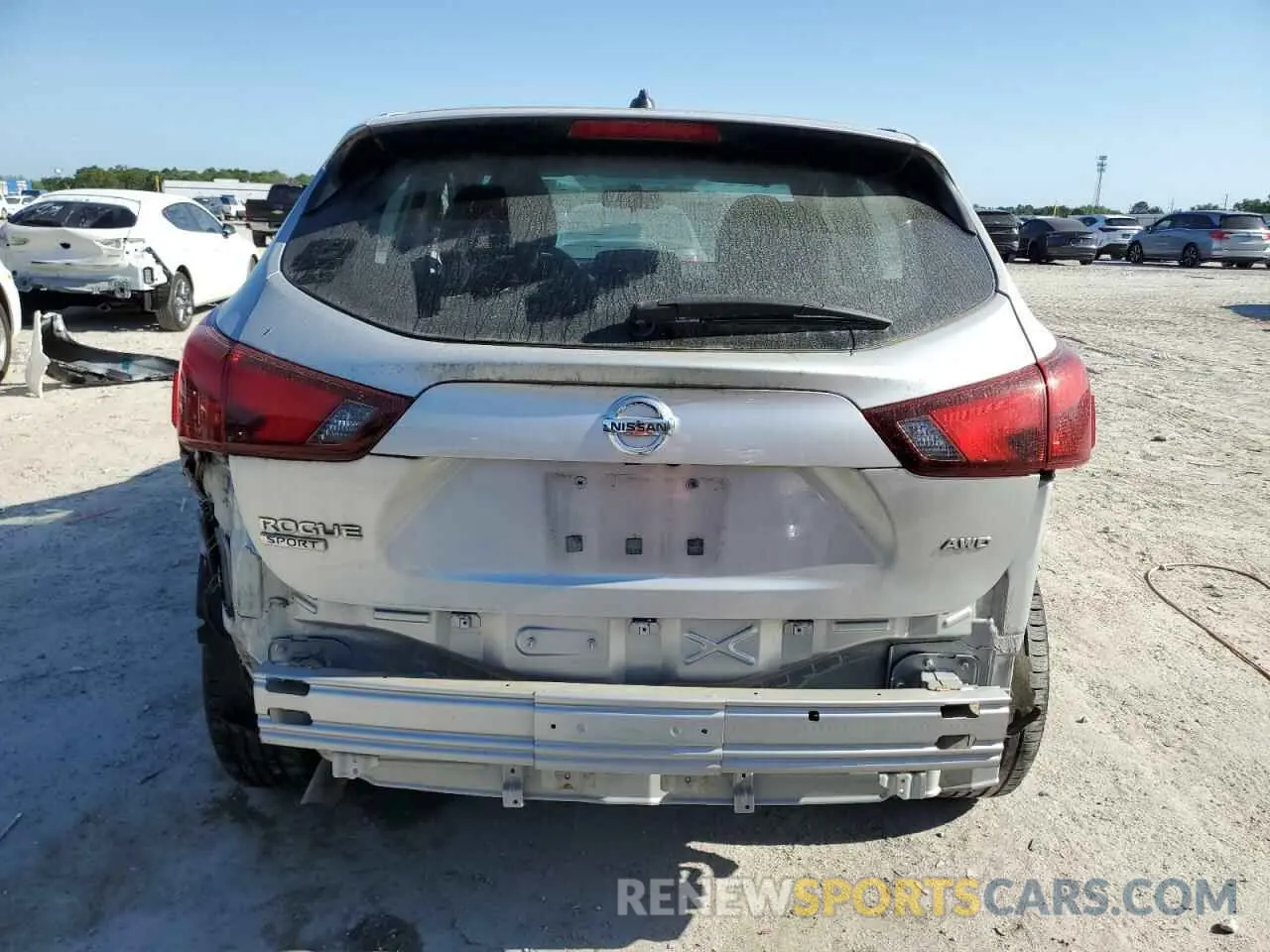 6 Photograph of a damaged car JN1BJ1CR1KW334451 NISSAN ROGUE 2019