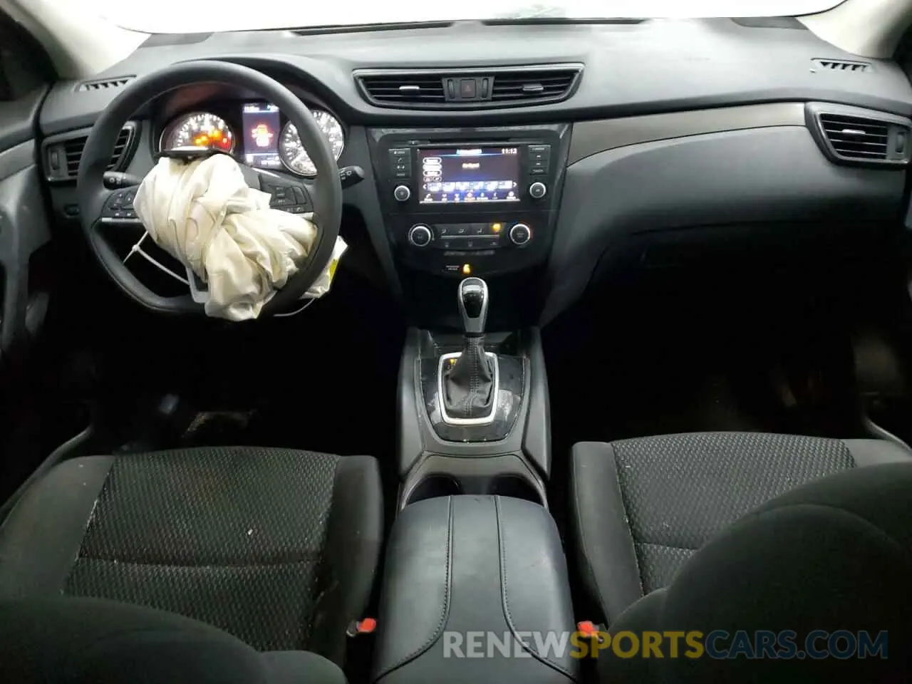 8 Photograph of a damaged car JN1BJ1CR1KW335471 NISSAN ROGUE 2019