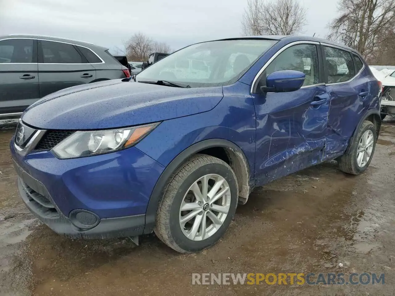 1 Photograph of a damaged car JN1BJ1CR1KW346454 NISSAN ROGUE 2019