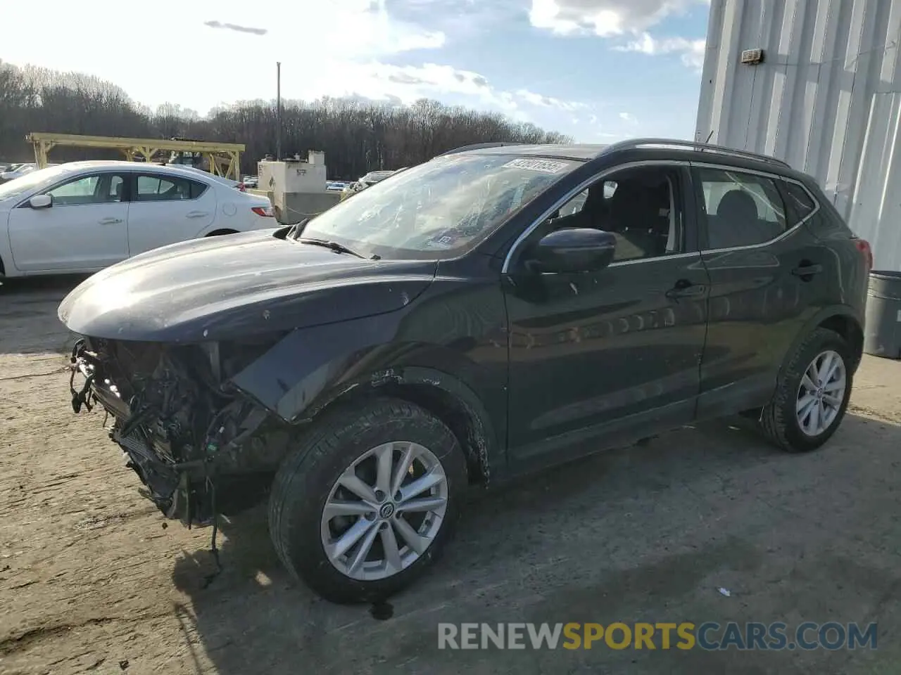 1 Photograph of a damaged car JN1BJ1CR1KW346907 NISSAN ROGUE 2019