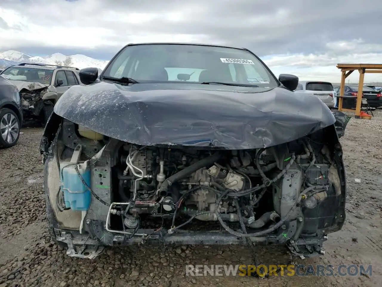 5 Photograph of a damaged car JN1BJ1CR1KW350536 NISSAN ROGUE 2019