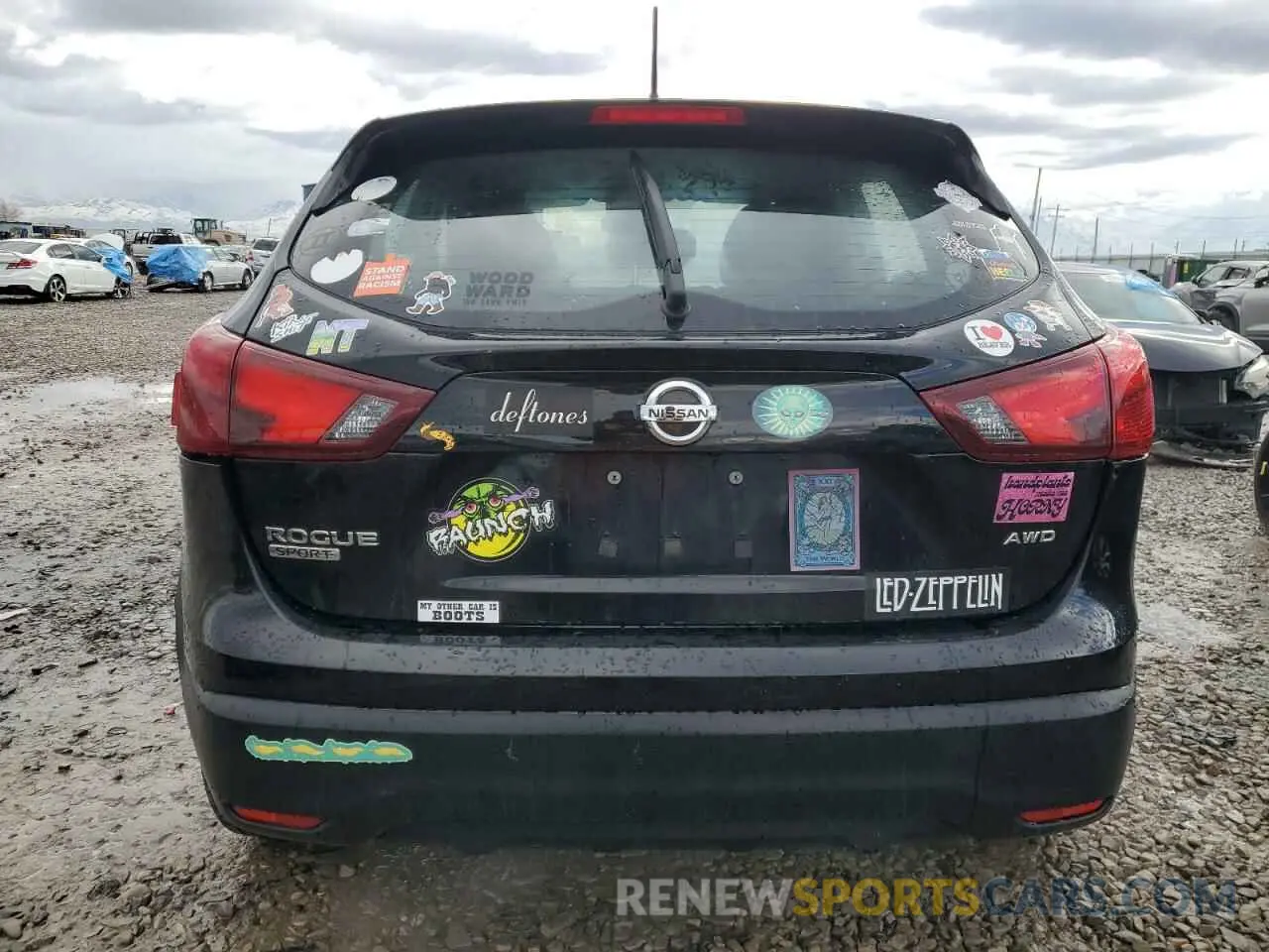 6 Photograph of a damaged car JN1BJ1CR1KW350536 NISSAN ROGUE 2019