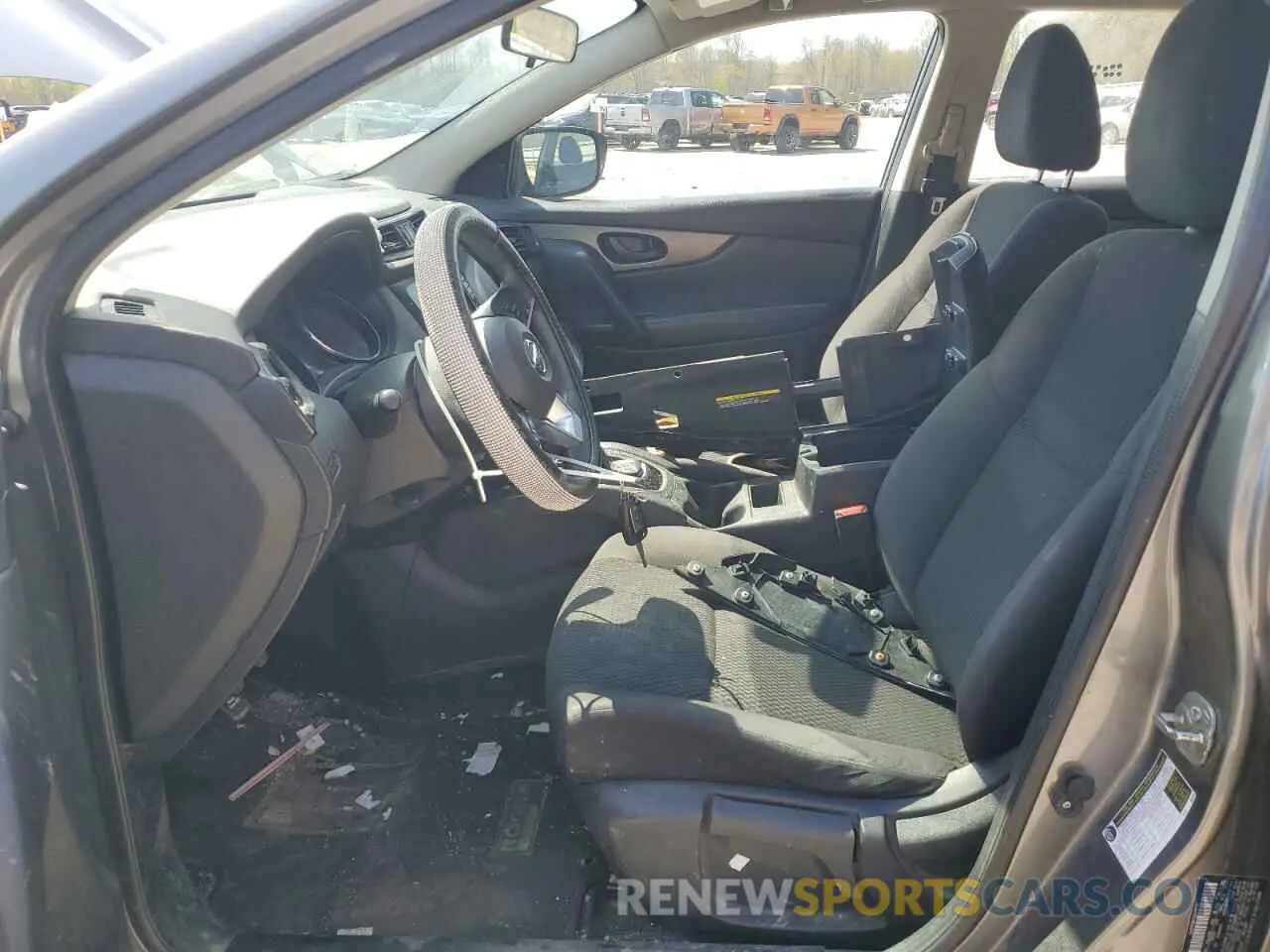 7 Photograph of a damaged car JN1BJ1CR2KW348004 NISSAN ROGUE 2019