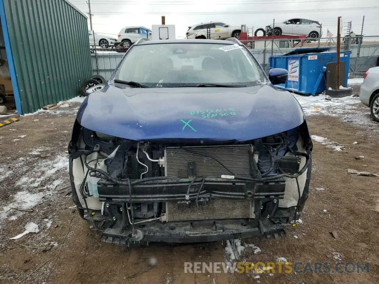 5 Photograph of a damaged car JN1BJ1CR2KW351307 NISSAN ROGUE 2019