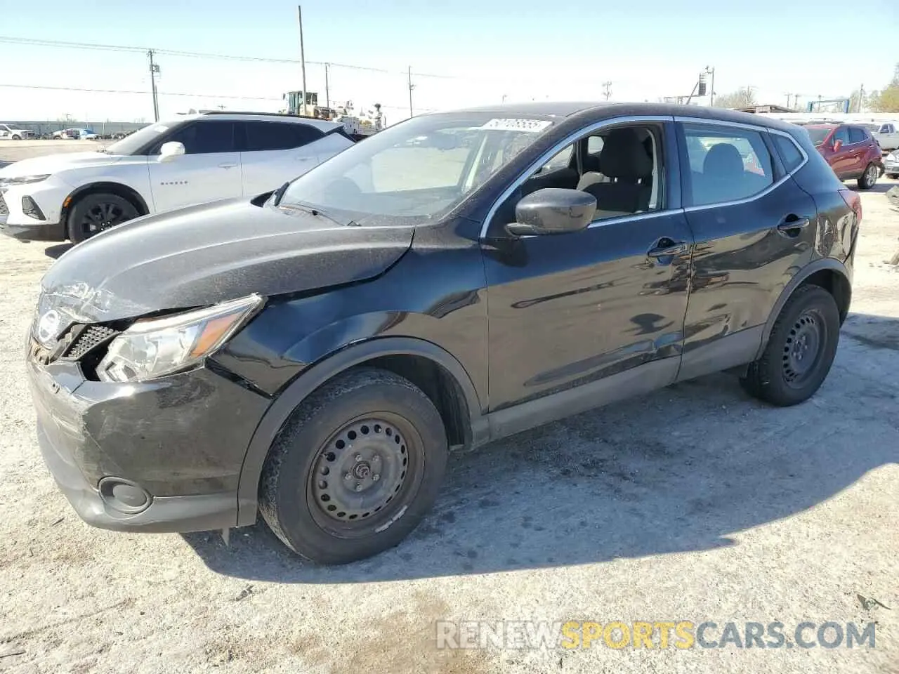 1 Photograph of a damaged car JN1BJ1CR3KW316176 NISSAN ROGUE 2019