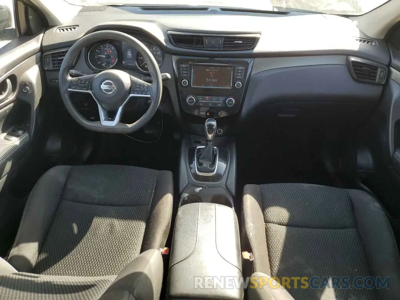 8 Photograph of a damaged car JN1BJ1CR3KW316176 NISSAN ROGUE 2019