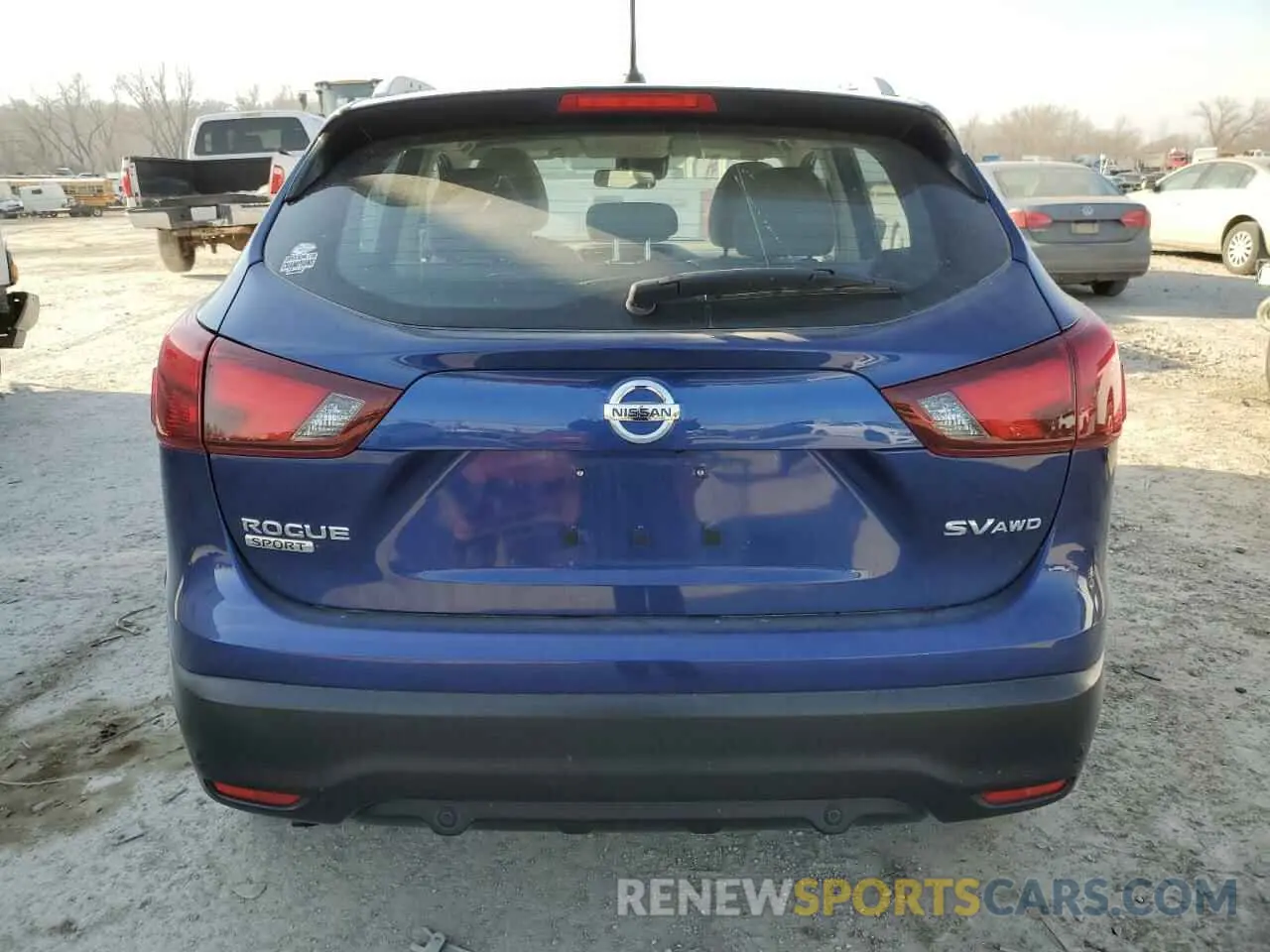 6 Photograph of a damaged car JN1BJ1CR3KW323905 NISSAN ROGUE 2019