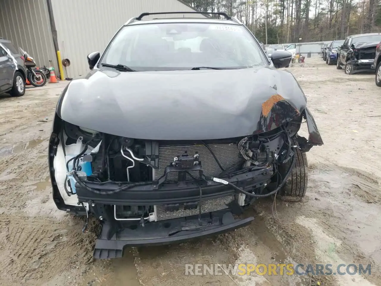 5 Photograph of a damaged car JN1BJ1CR3KW332832 NISSAN ROGUE 2019