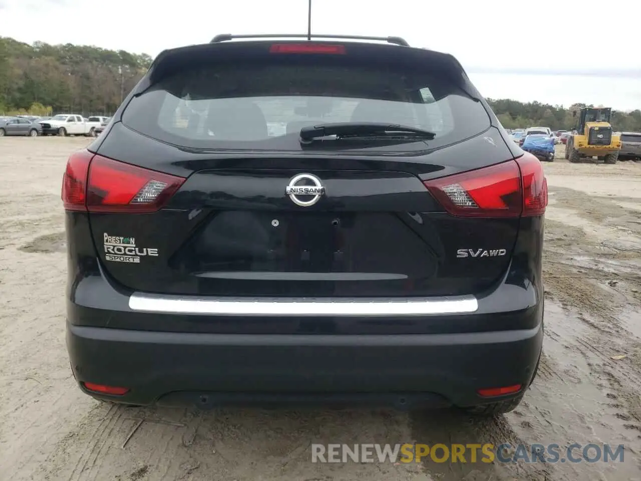 6 Photograph of a damaged car JN1BJ1CR3KW332832 NISSAN ROGUE 2019
