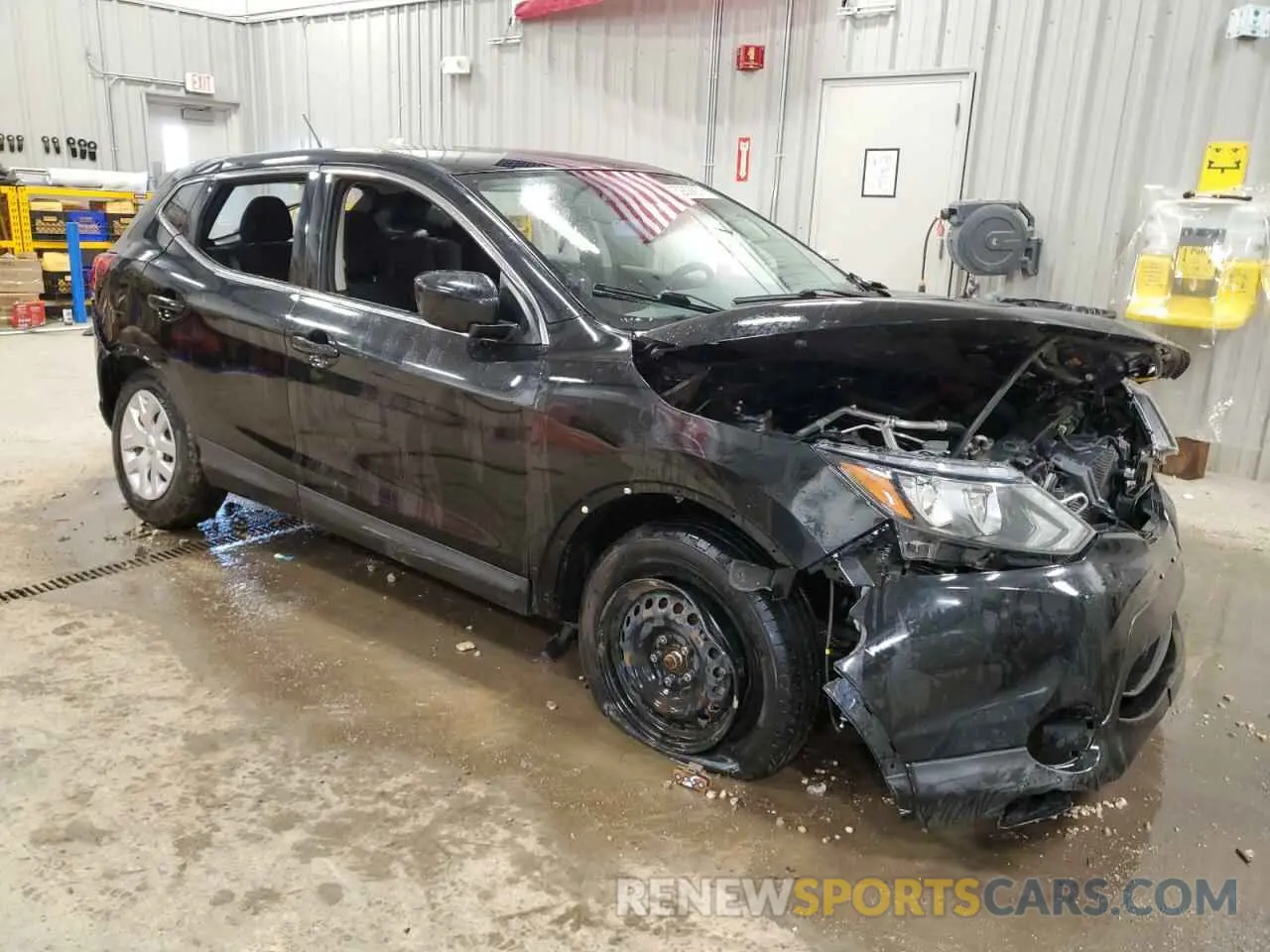 4 Photograph of a damaged car JN1BJ1CR3KW333320 NISSAN ROGUE 2019