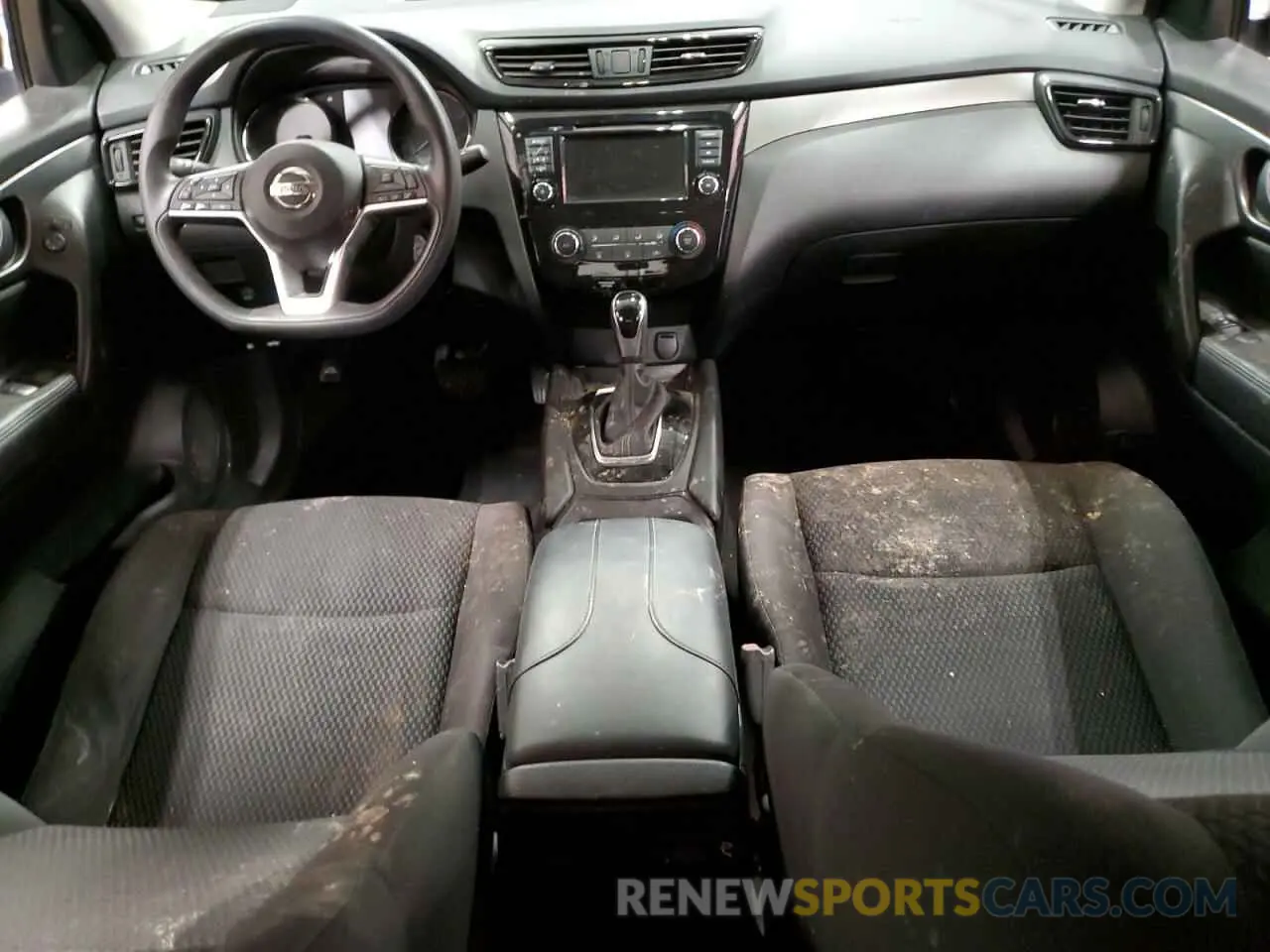 8 Photograph of a damaged car JN1BJ1CR3KW333320 NISSAN ROGUE 2019