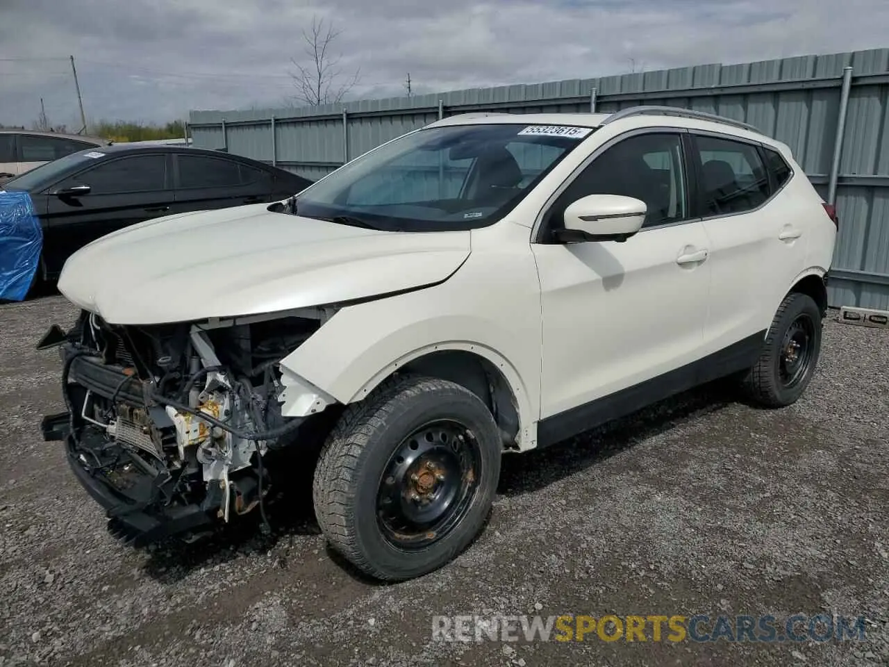 1 Photograph of a damaged car JN1BJ1CR3KW336394 NISSAN ROGUE 2019