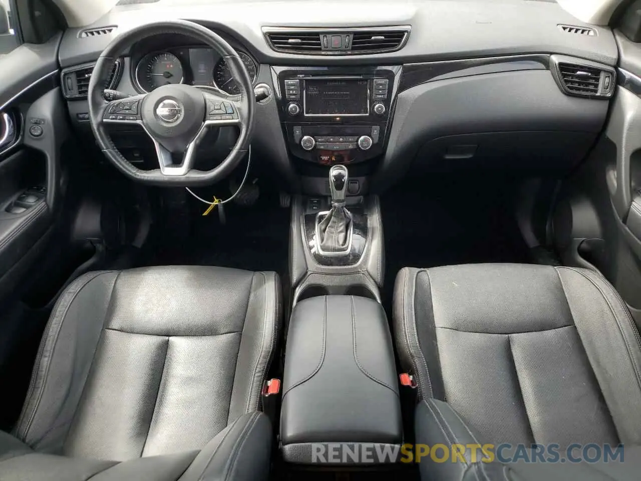 8 Photograph of a damaged car JN1BJ1CR3KW336394 NISSAN ROGUE 2019