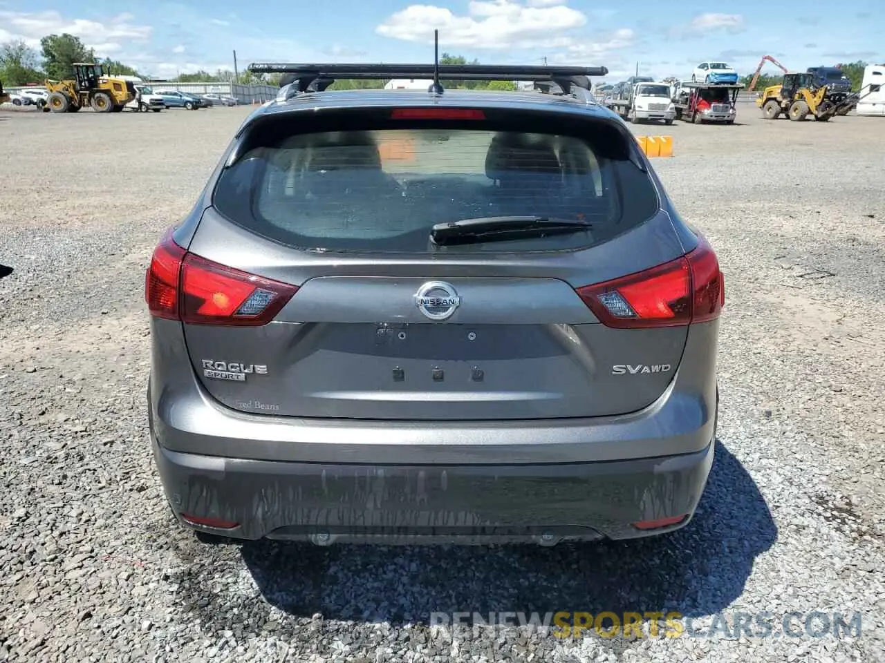 6 Photograph of a damaged car JN1BJ1CR3KW341109 NISSAN ROGUE 2019