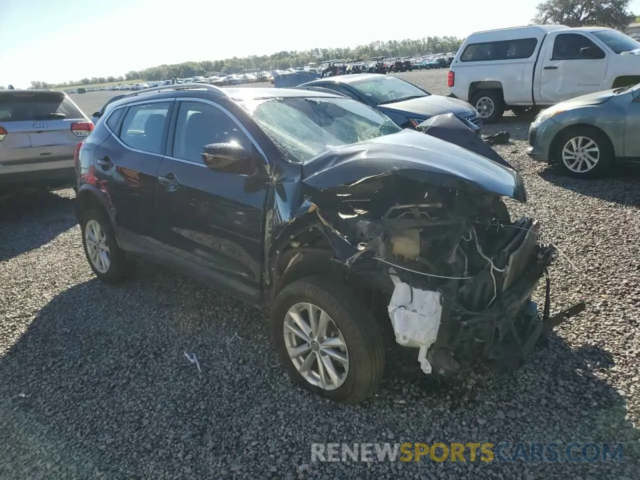 4 Photograph of a damaged car JN1BJ1CR3KW344351 NISSAN ROGUE 2019