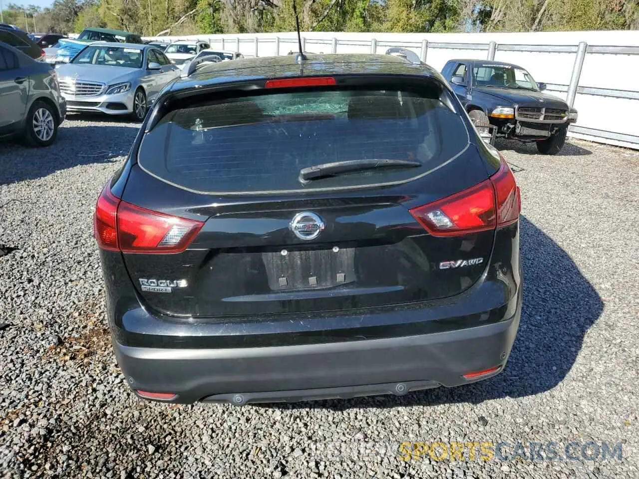 6 Photograph of a damaged car JN1BJ1CR3KW344351 NISSAN ROGUE 2019