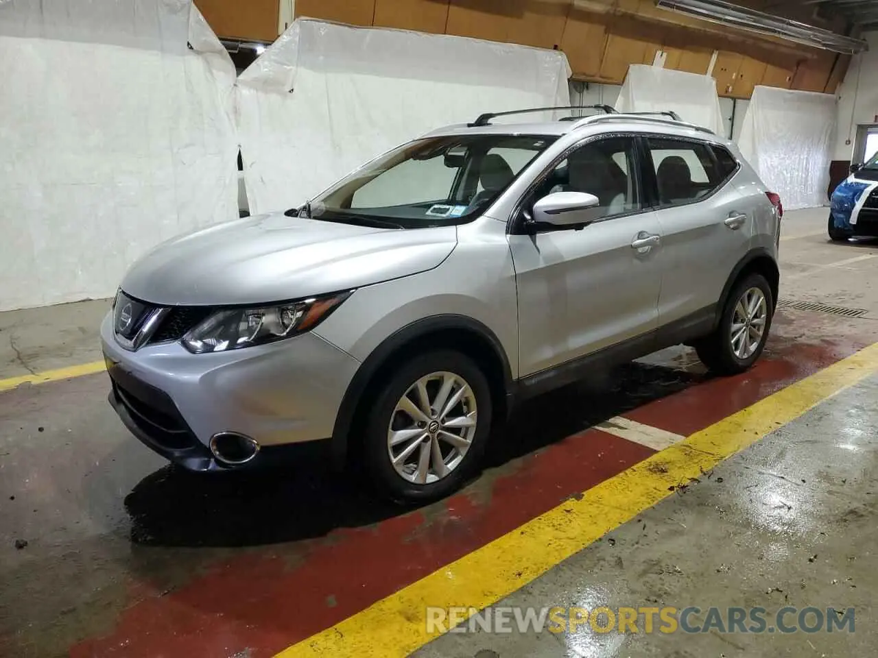 1 Photograph of a damaged car JN1BJ1CR3KW623220 NISSAN ROGUE 2019