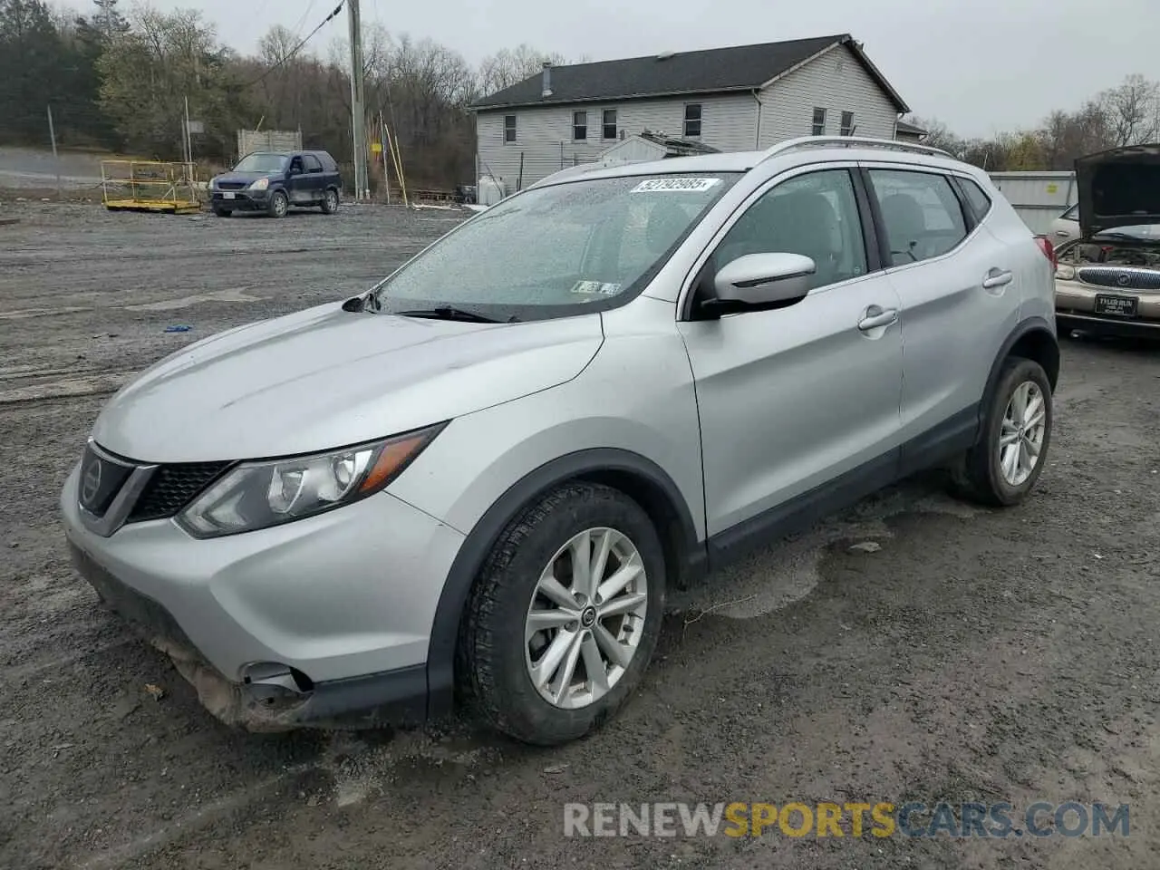1 Photograph of a damaged car JN1BJ1CR3KW624786 NISSAN ROGUE 2019