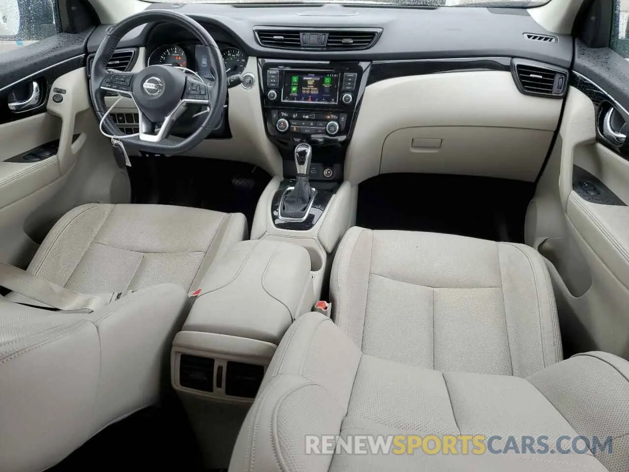 8 Photograph of a damaged car JN1BJ1CR3KW625520 NISSAN ROGUE 2019