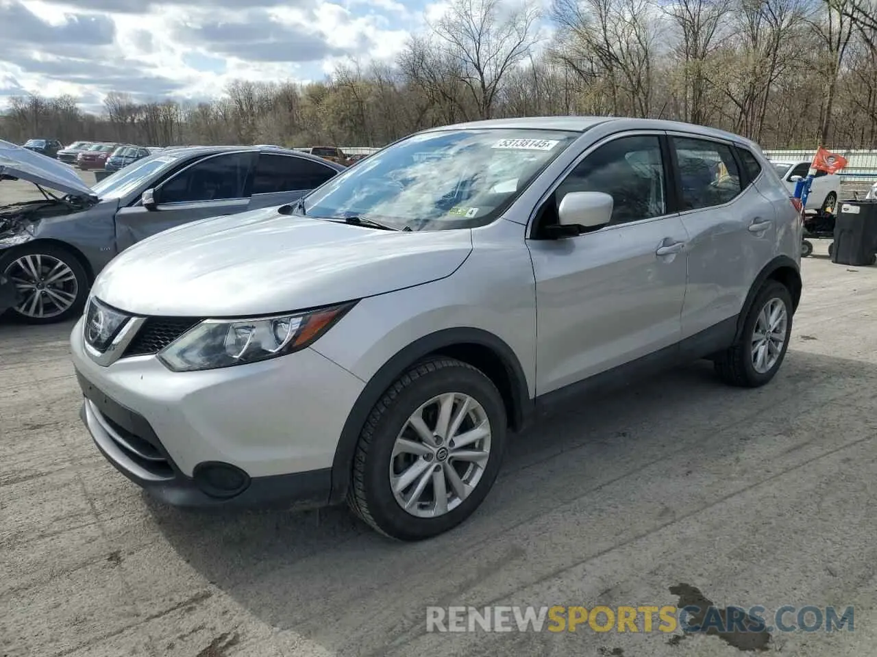 1 Photograph of a damaged car JN1BJ1CR3KW626697 NISSAN ROGUE 2019