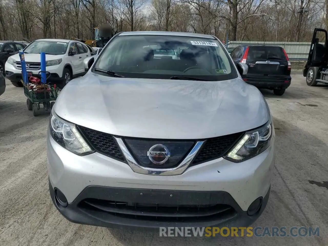 5 Photograph of a damaged car JN1BJ1CR3KW626697 NISSAN ROGUE 2019