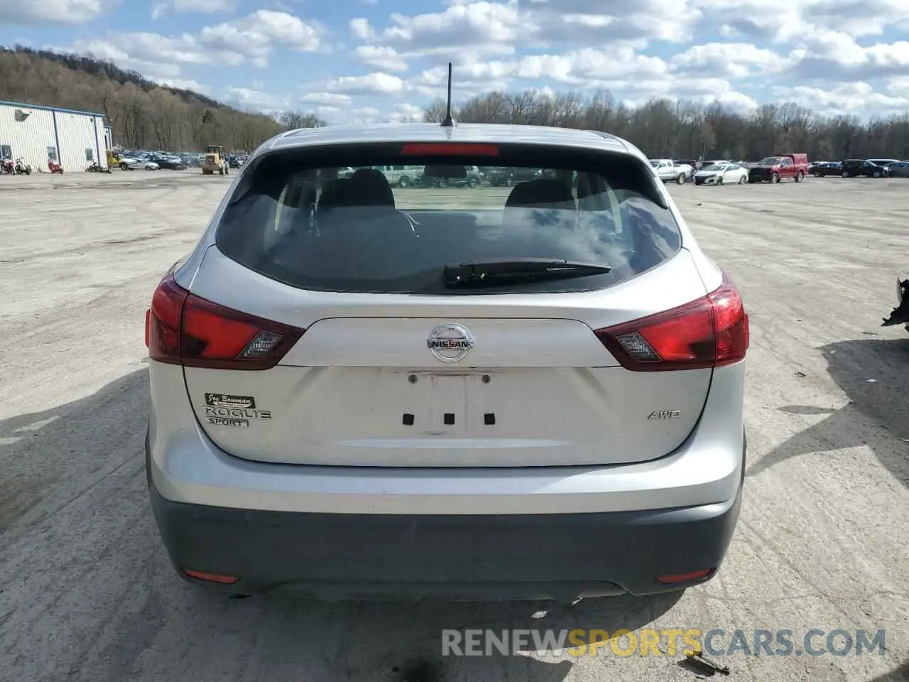 6 Photograph of a damaged car JN1BJ1CR3KW626697 NISSAN ROGUE 2019