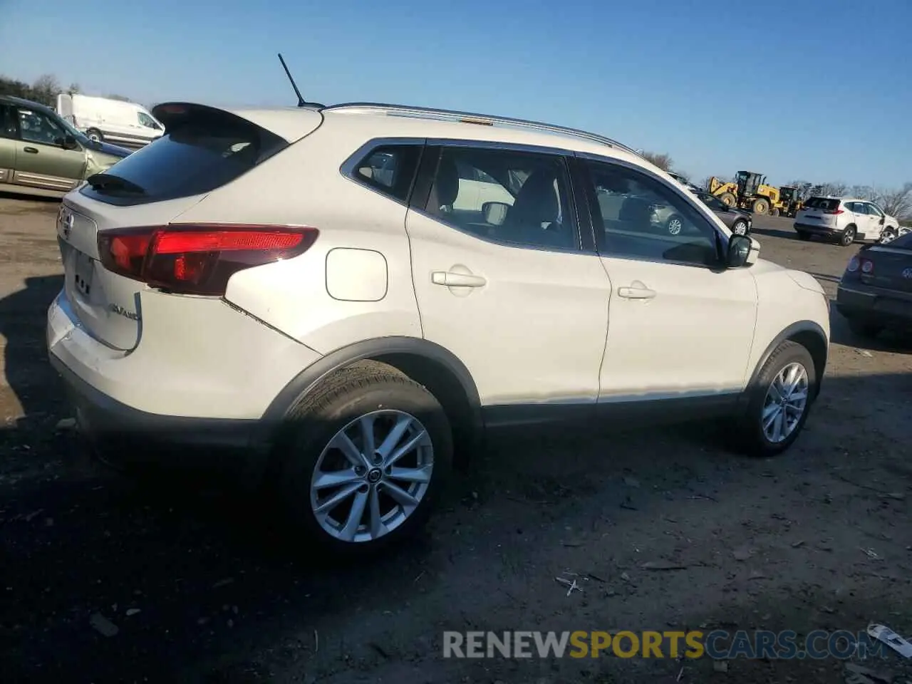 3 Photograph of a damaged car JN1BJ1CR4KW336906 NISSAN ROGUE 2019