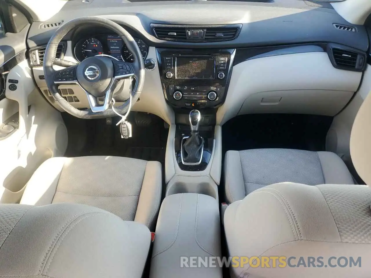 8 Photograph of a damaged car JN1BJ1CR4KW336906 NISSAN ROGUE 2019