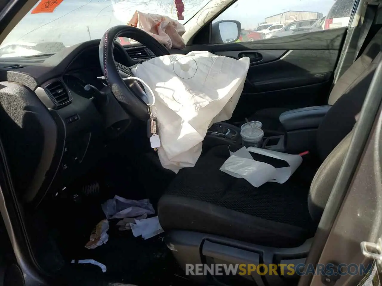 7 Photograph of a damaged car JN1BJ1CR4KW620374 NISSAN ROGUE 2019