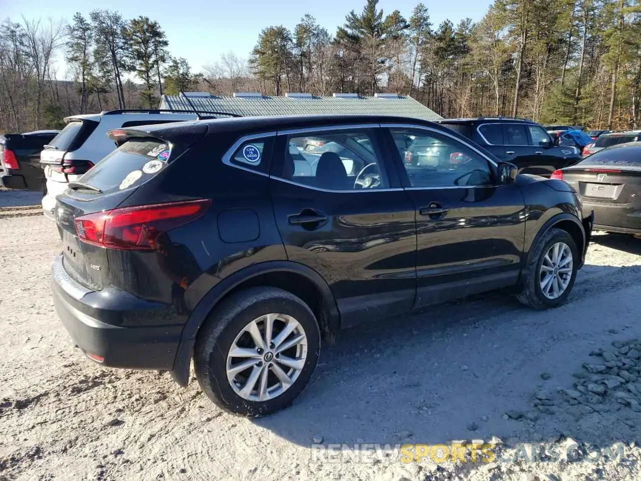 3 Photograph of a damaged car JN1BJ1CR4KW623095 NISSAN ROGUE 2019