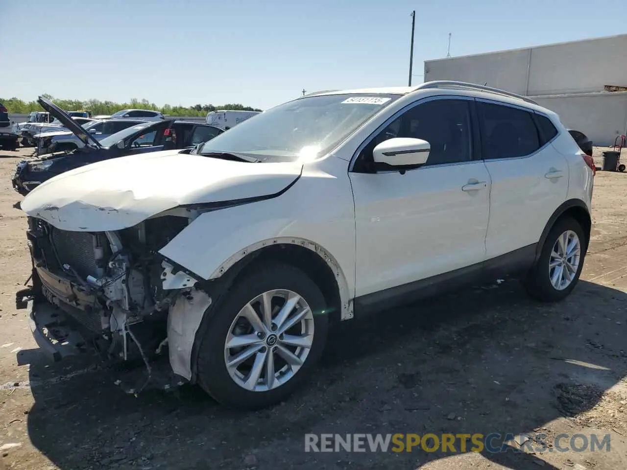 1 Photograph of a damaged car JN1BJ1CR4KW625297 NISSAN ROGUE 2019