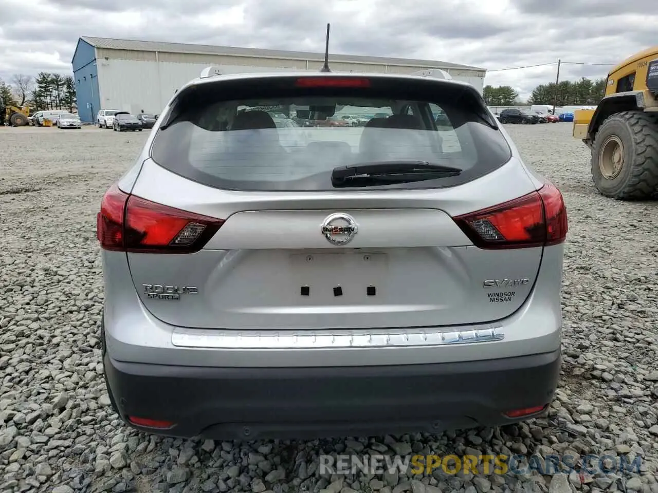 6 Photograph of a damaged car JN1BJ1CR5KW322299 NISSAN ROGUE 2019