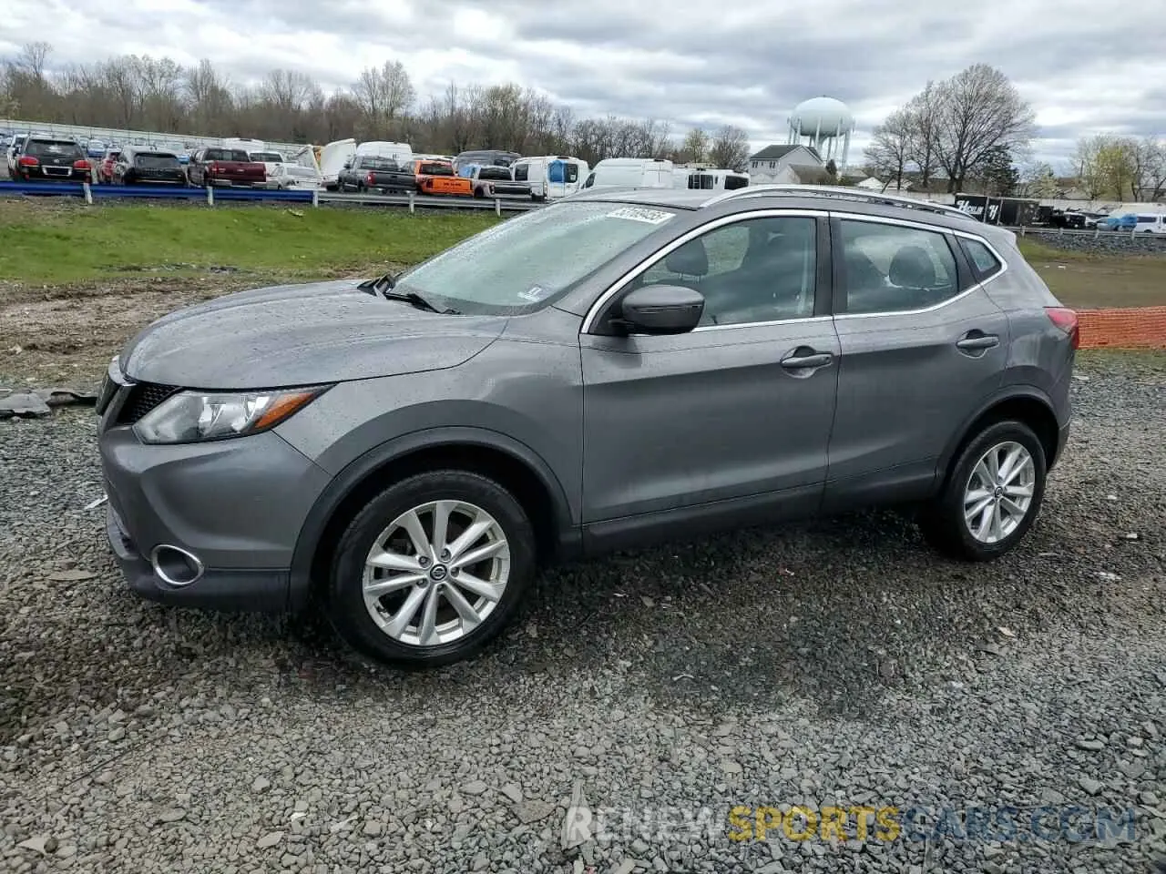 1 Photograph of a damaged car JN1BJ1CR5KW324683 NISSAN ROGUE 2019