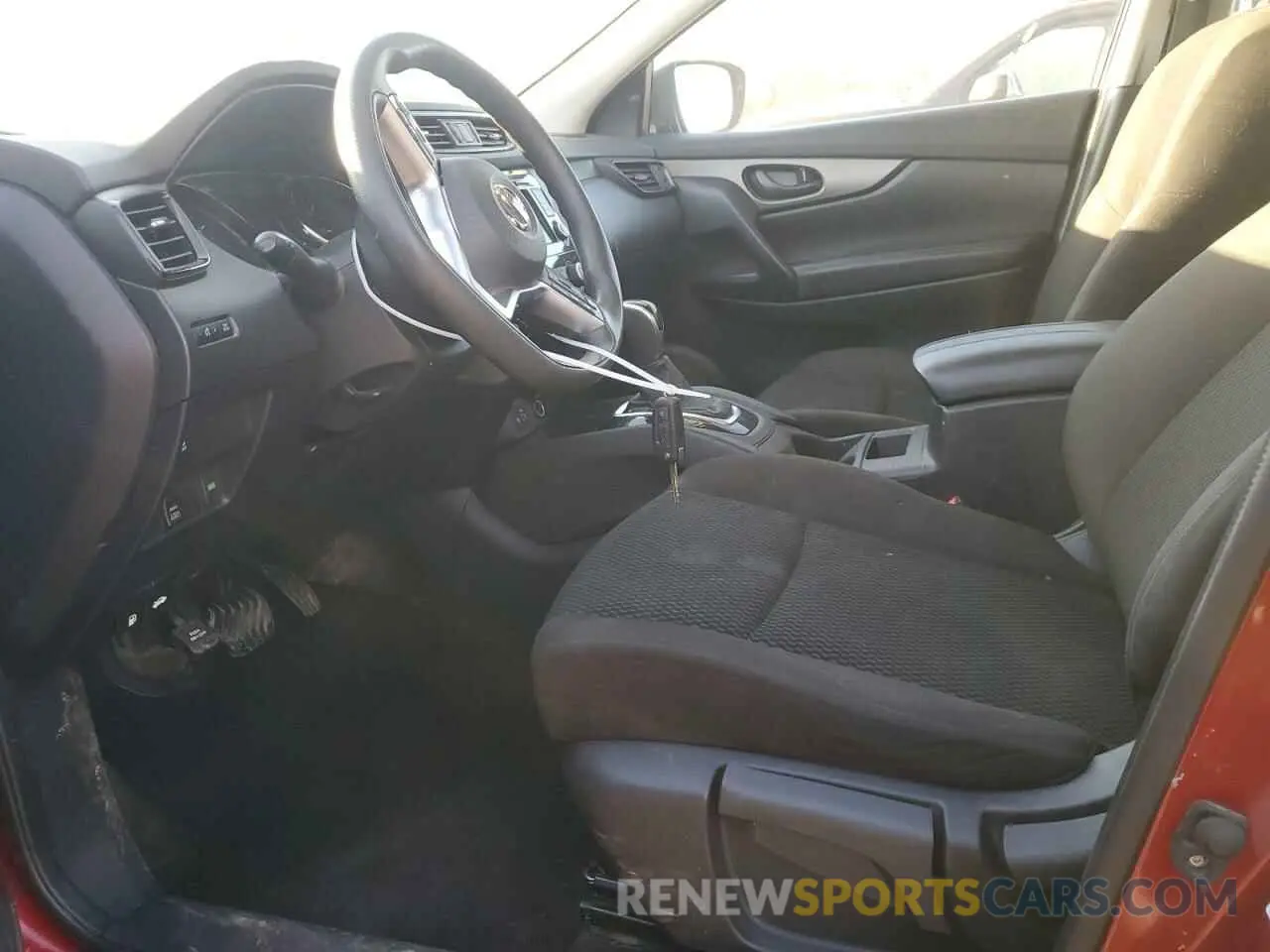 7 Photograph of a damaged car JN1BJ1CR5KW327616 NISSAN ROGUE 2019