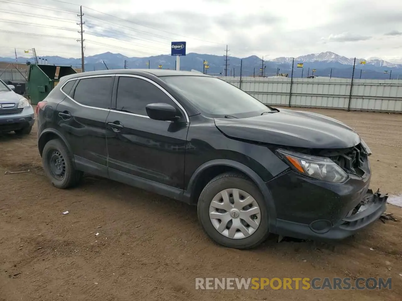 4 Photograph of a damaged car JN1BJ1CR5KW628127 NISSAN ROGUE 2019