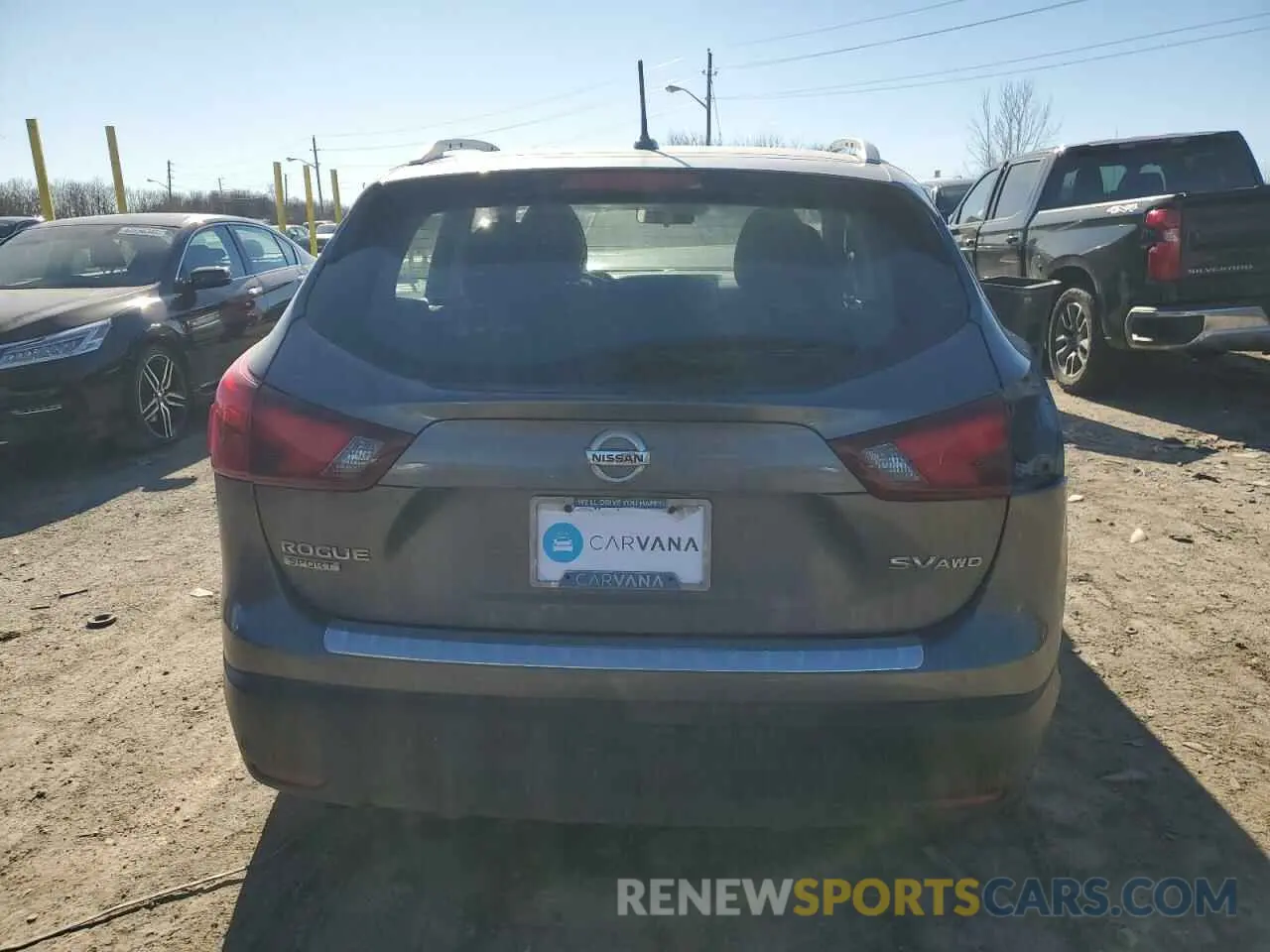 6 Photograph of a damaged car JN1BJ1CR5KW628189 NISSAN ROGUE 2019